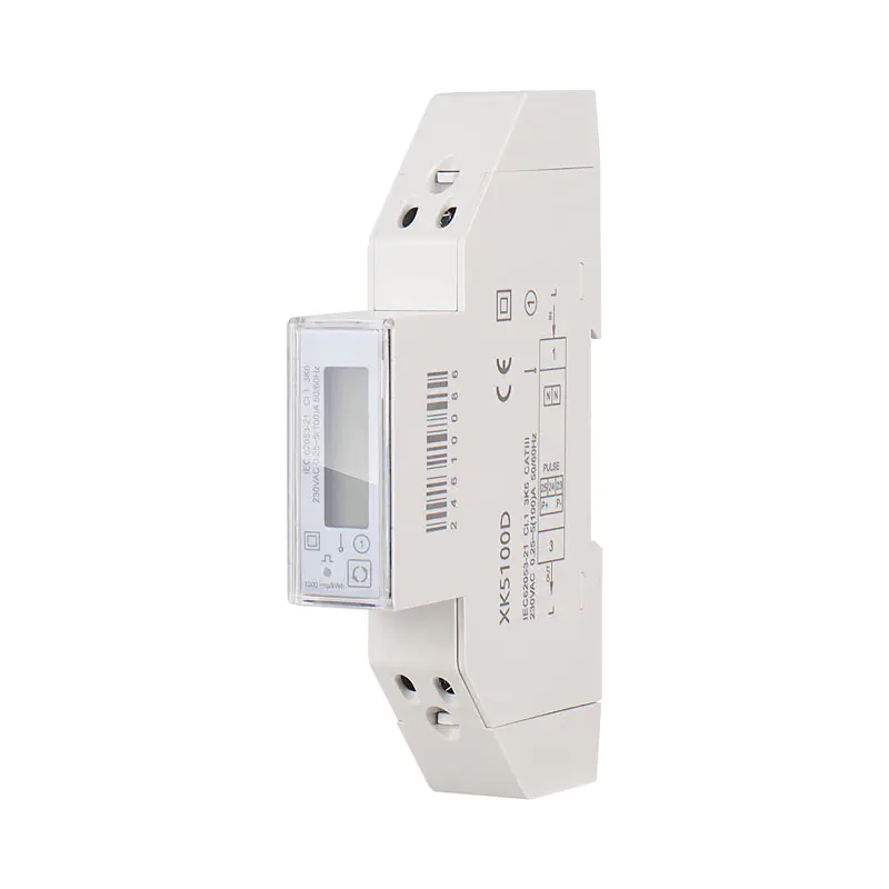 LCD عرض Multi-Function DIN Rail Energy Meter Smart Meter